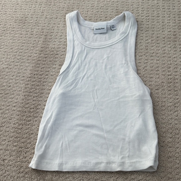 Aritzia White Crop Top - Picture 1 of 1